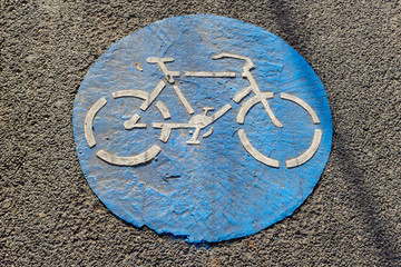 Radweg Gebotszeichen