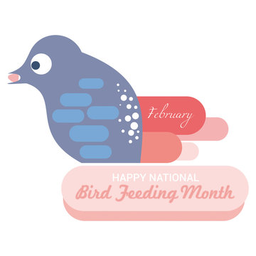 National Bird Feeding Month, This February