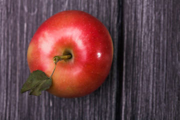 Beautiful red yellow apple