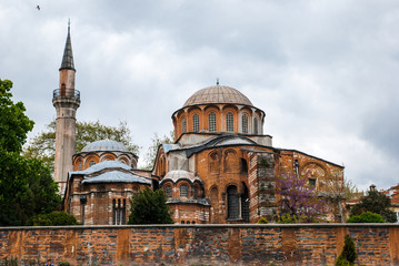 Byzantine Chora Church , now the Kariye Museum. Istanbul, Turkey