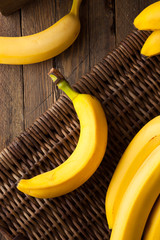 Raw Organic Bunch of Bananas © Brent Hofacker