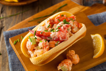 Homemade New England Lobster Roll © Brent Hofacker