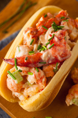 Homemade New England Lobster Roll © Brent Hofacker
