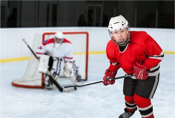 Naklejka premium Ice Hockey.