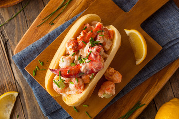 Homemade New England Lobster Roll © Brent Hofacker