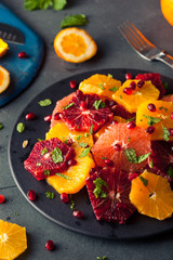 Raw Homemade Citrus Salad