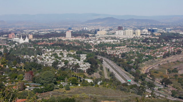 La Jolla California Valley Panoramic View