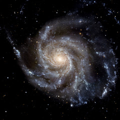 Obraz premium View image of Galaxy system isolated Elements of this image furnished by NASA