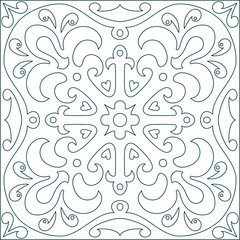 Oriental traditional ornament.