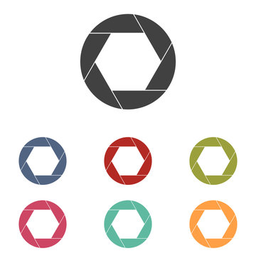 Photo icons set 