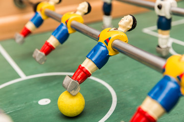 Fototapeta premium Classic aged Foosball table