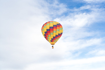 Fototapeta na wymiar ballon in the air
