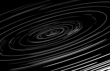 Abstract Black Hole Illustration