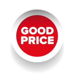 Good price label vector