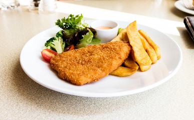 fried fish for lunch