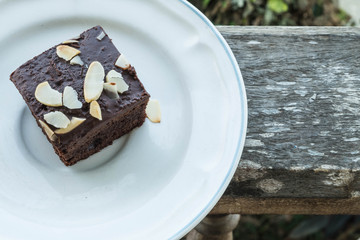 Brownie chocolate cake