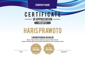 Simple Certificate Template