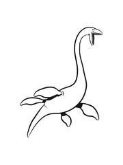 Dinosaur dinosaur Elasmosaurus