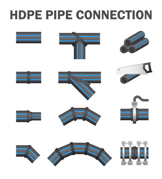 HDPE pipe connect