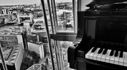 Music over the London scene