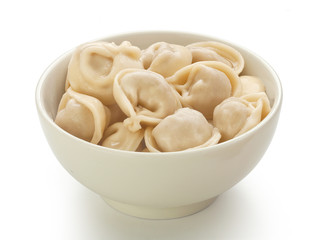 Dumplings in the bowl