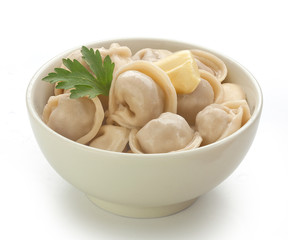 Dumplings with butter