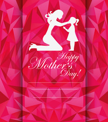 happy mothers day design 