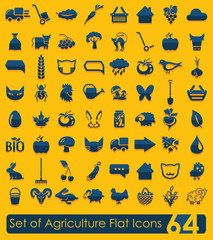 Set of agriculture icons