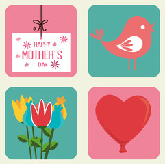 happy mothers day design 