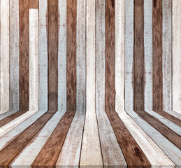 Vintage wood texture, background old panels