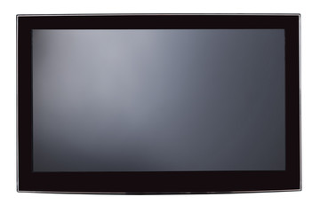 Closeup Of Flat Screen Television