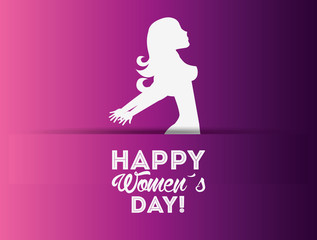 happy womens day design 
