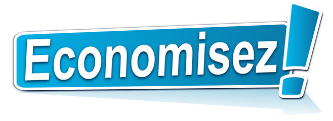 économisez sur étiquette bleue