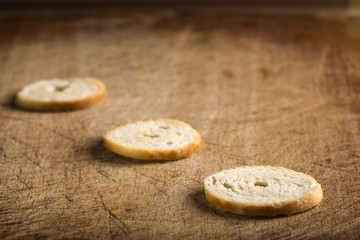 Obraz na płótnie Canvas Salted crackers cookies