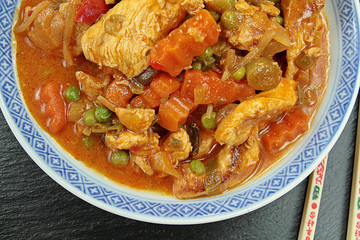 poulet aux légumes 12022016