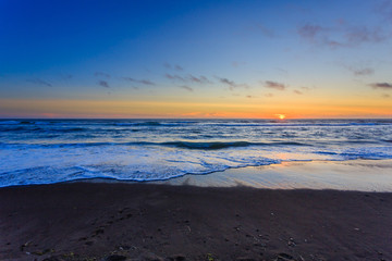 Oregon Beach Sunset in Lincoln City