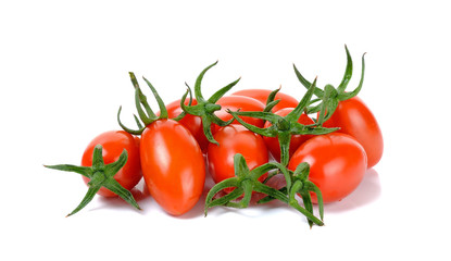 Fresh tomato isolated on the white background