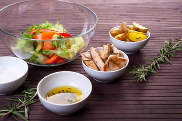 Ingredients for Salad