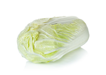 Chinese cabbage isolated on the white background