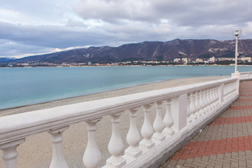 Obraz premium sea embankment