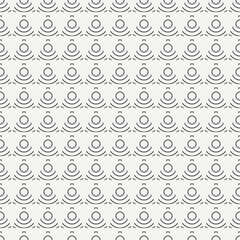 Fototapeta premium Geometric line monochrome abstract hipster seamless pattern with triangle. Wrapping paper. Scrapbook paper. Tiling. Vector illustration. Background. Graphic texture for your design, wallpaper. 