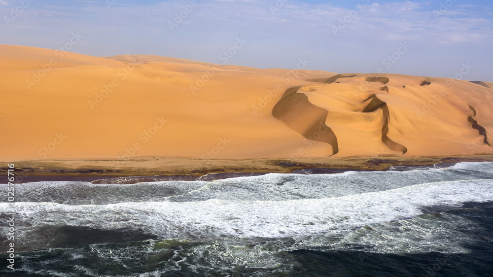 Wall mural the coast in namibia