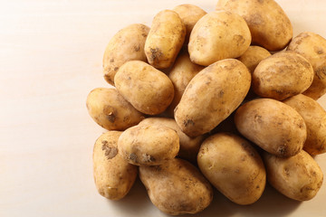 沢山のじゃがいも