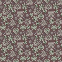 Seamless flower pattern.