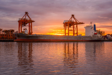 Fototapeta premium Container Cargo
