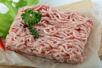 Raw minced meat