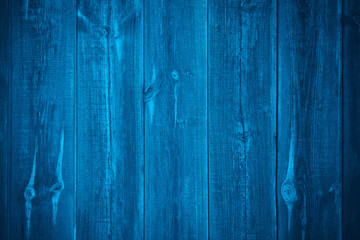 Naklejka premium blue wooden background
