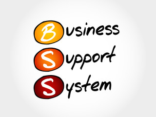 BSS - Business Support System, acronym concept