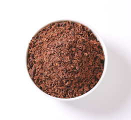 Grated chocolate