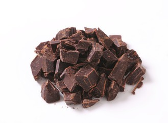 Chopped chocolate